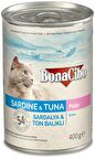 Bonacibo Ezme Sardalya ve Ton Balıklı Yaş Kedi Maması 400 GR