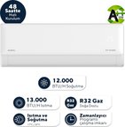 Kumtel Hinoki KMSAC-12 12.000 Btu A++ Inverter Duvar Tipi Split Klima (Montaj Dahil)