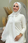 2049-1 Tek katlı janjan şal Ekru