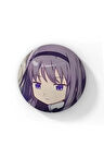 Puella Magi Madoka Magica Temalı 1 Adet Rozet 58 Mm