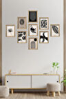 9 Parça Çerçeve Görünümlü Mdf Tablo Seti - 9ARTAVESSA2
