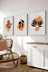 Dekoratif 3 Parça Kanvas Tablo - 3CNVS15