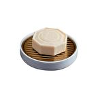 Primanova M-E32-01 P.Nova Lenox Sabunluk Beyaz-Altın Kaplama