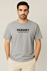 Erkek - Kadın Unisex Parshey Walk Your Own Path Baskılı Bisiklet Yaka %100 Pamuk Oversize T-shirt