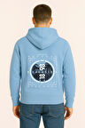Unisex Oversize Hoodie – Beachside Stay Cool Yaz Baskılı Unisex Kapüşonlu Sweatshirt