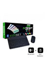 Steep Solid Magic Siyah Şarjlı Bluetooth Klavye Mouse Set