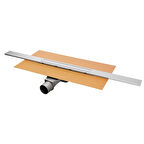 Hüppe River Duş Kanalı 60cm Mat Yandan Çıkışlı 47H0036000000001