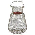 Albastar Şamandralı 38cm Tel Livar Balık Sepeti 12mm Göz