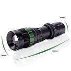 Zoomlu Oto Şarjlı EL Feneri Watton Wt-012