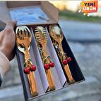 Bahemm 3'lü Kiraz Maşa Seti