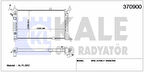 Opel Motor Su Radyatoru (brazıng) Klimalı M,t Astra F X16xel - Kale 370900