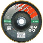 Nikon Flap Zmpara Diski Alüminyum Oksit 180mm 60 Kum Metal