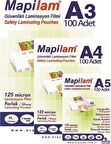 Mapilam 125 Mic A5 Parlak Laminasyon Filmi 