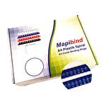MAPİBİND 32MM PLASTİK SPİRAL LACİVERT50 AD