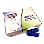MAPİBİND 38MM PLASTİK SPİRAL LACİVERT50 AD