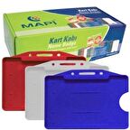 MAPI KART KABI YATAY MAVİ 50 ADET