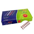 MAPİWİRE 1/4 KUTU TEL KIRMZ 100 AD.