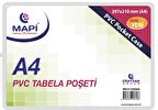 MAPİ PVC TABELA POŞETLERİ A4 20'Lİ PAKET