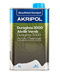 AkzoNobel Akripol 2k Akrilik Duragloss Clear 3000 Vernik Çeşitler