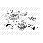 150 Sentor Sibop Sol Yan Kapak Siyah Orj