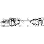 Mercedes Aks MILI On (abs'lı) V-Class 638/2 97>03 Vito 638 97>03 - Gsp 235002