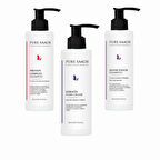 PURE SAACH PROFESSİONAL 3 ÜRÜN BİRLİKTE MOR PİGMENT SİLVER SHAMPOO+PROTEİN COPLEX SHAMPO+KERATİN SAÇ BAKIM KREM