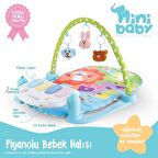 Neuygun Piyanolu Oyuncaklı Hayvanlar Oyun Halısı