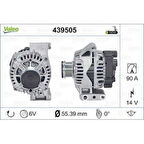 Fiat Alternator 12v 90a Doblo Fiorıno Grande Punto İdea Linea Panda Punto 1,3d 05> - Valeo 439505