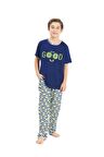 YENİ İNCİ KISA KOLLU ERKEK ÇOCUK PİJAMA TAKIM CEP340