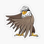 Araba için Kartal Oto Sticker Yapıştırması Etiket  17CM aa6