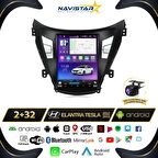 Hyundai Elantra Tesla 2012-2015 Model 2GB + 32GB Kablosuz Carplay Navigasyon Multimedya Sistemi 