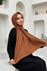 2051 Pamuk Caz Şal Kahverengi