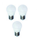 Noas 6 W Mini Top LED Ampul E27 Beyaz Renk / Gece Lambası Led 3 ADET