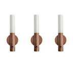 3 Adet Helios Hs-5890 Sensörlü Şarjlı Led Duvar Aplik Günışığı 3200k