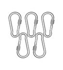 Gtc Karabina Kilitli Vidalı Galvanizli 4 mm 5 Adet