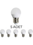 Noas 6W Top LED Ampul 6500K Beyaz Işık 5 Adet