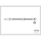 Mini Cooper Fren Hortumu Arka Bmw E46 97>06 - Corteco 19032136