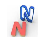 N harfi Polikarbon Kurabiye Kalıbı