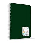 Çınar Colormaxi 17*24 Spiralli PP Kapak 72 Yaprak Çizgili Defter