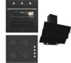 Termikel Ankastre Set (BO O6435C B + BH P6144C B + CH S6532C BB)