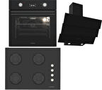 Termikel Ankastre Set (BO O6555C DB + BH P7144C B + CH S6532C BB)