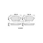 Land Rover Fren Balatası On Land Rover Freelander I 96-06 - Braxıs Aa0097