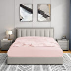 Soley | Jersey | %100 Pamuk Tek Kişilik 120 x 200 Lastikli Çarşaf