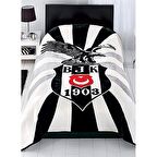 Taç Lisanslı Battaniye Tek Kişilik Beşiktaş Kartal