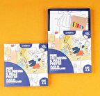 Mini Colouring and Maze Poster Alice in Wonderland