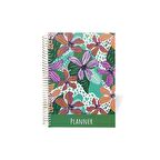 Liz Sert Kapak Spiralli 4 Renk Baskılı Tarihsiz Ajanda AJT01-8