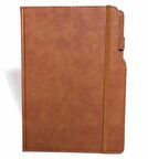 Lizy Ajanda Thermo Deri Kalemlikli Özel Kesim 17X24 2024 Aj7018