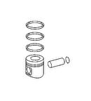 Mercedes Truck Motor Piston-Segman 97.50 MM (0.60 Dusuk) M-Benz Om 366 2521 2517 - Goetze 87-70501std2b