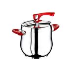 Safinox Flavia Çelik 8 lt Düdüklü Tencere