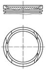 Fiat Motor Piston Segman Punto Palıo Albea 1,2 16v (70,80mm) / (std) - Mahle 0097000